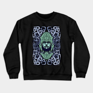 Boy with Labirinth Horns Crewneck Sweatshirt